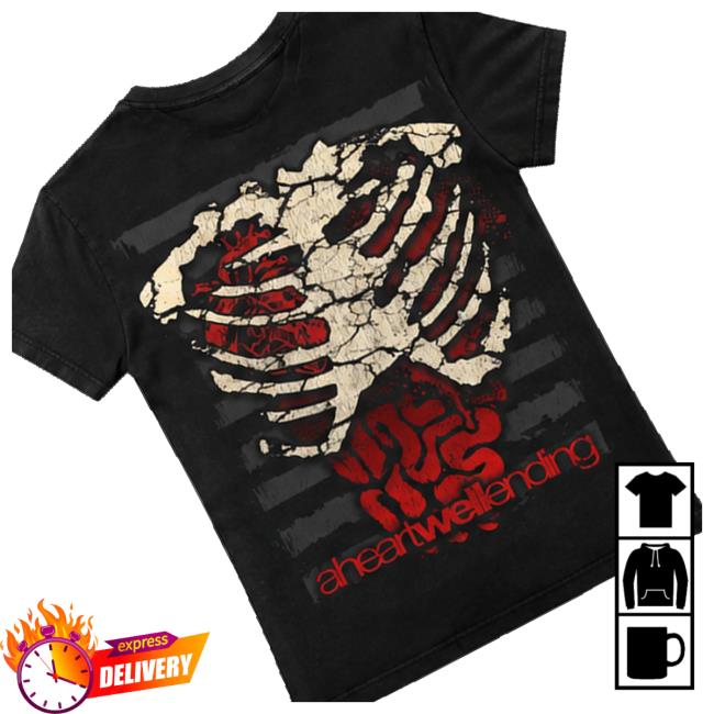 Aheartwellending Merch Store Ribcage Tshirt Blacks 2 Aheartwellending Merch Store Ribcage Tshirt Blacks
