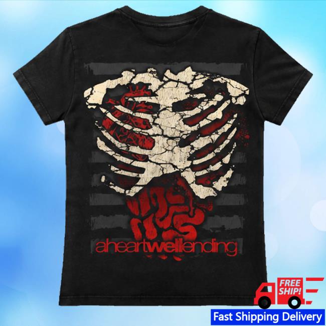 Aheartwellending Merch Store Ribcage Tshirt Blacks 3 Aheartwellending Merch Store Ribcage Tshirt Blacks