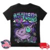 Aheartwellending Merch Store Unicorn Tshirt Black