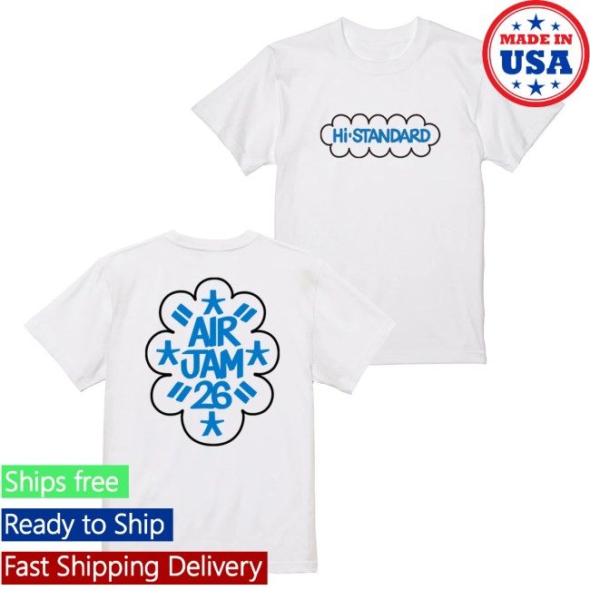 Air Jam Store Merch Hs_Haze T-Shirt White 5 Air Jam Store Merch Hs_Haze T-Shirt White