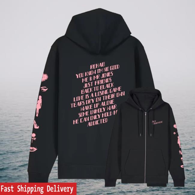 Amy Winehouse Merch Store Back To Black Anniversary Hoodie 3 Amy Winehouse Merch Store Back To Black Anniversary Hoodie