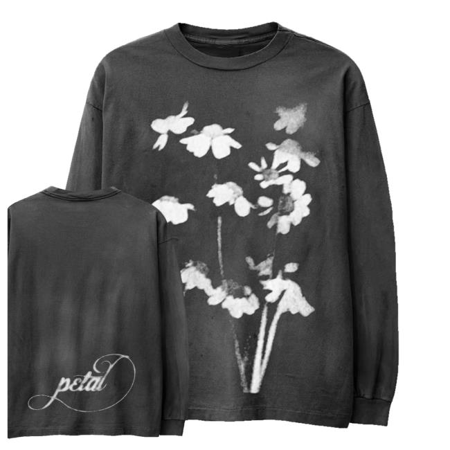 Ariana Grande Merch Store Petal Blurred Flowers Longsleeve 3 Ariana Grande Merch Store Petal Blurred Flowers Longsleeve