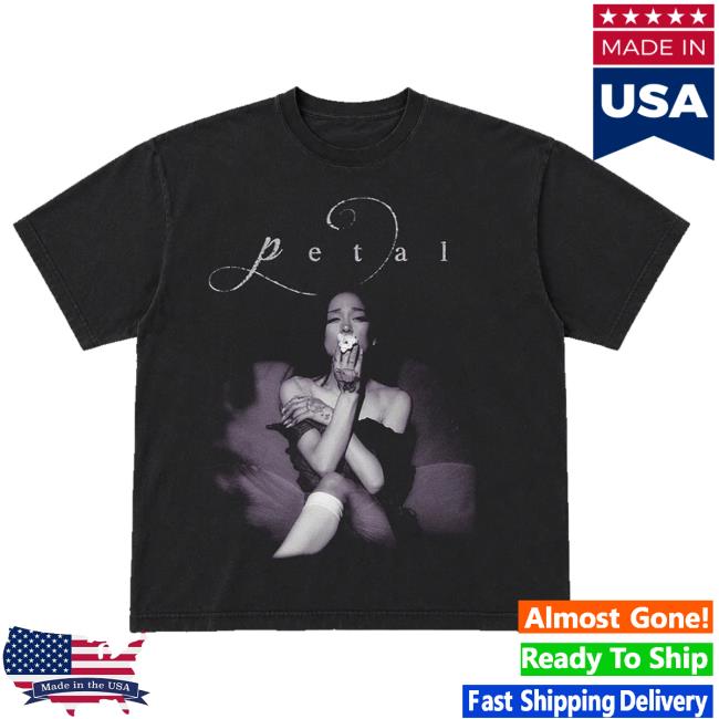 Ariana Grande Merch Store Petal Script T-Shirt 3 Ariana Grande Merch Store Petal Script T-Shirt
