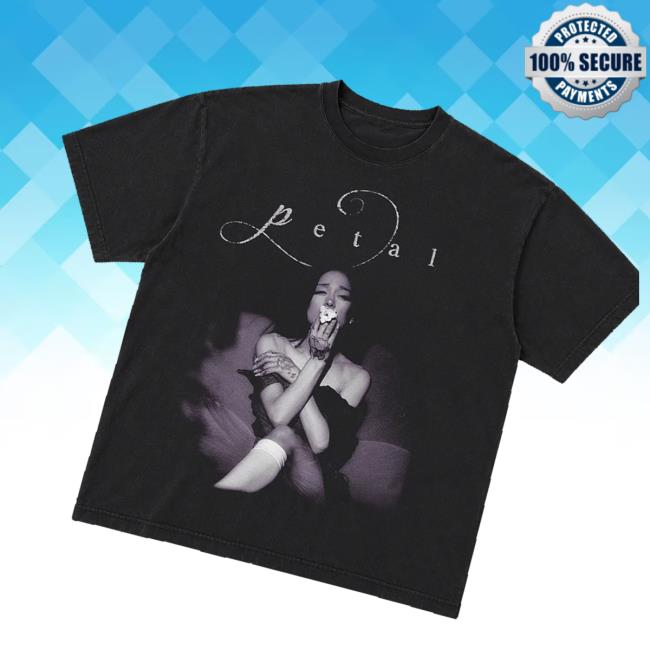 Ariana Grande Merch Store Petal Script T-Shirt 5 Ariana Grande Merch Store Petal Script T-Shirt