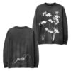 Ariana Grande Merch Store Petal Blurred Flowers Longsleeve