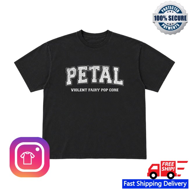 Ariana Grande Merch Store Petal Core Shirt (Black) 4 Ariana Grande Merch Store Petal Core Shirt (Black)