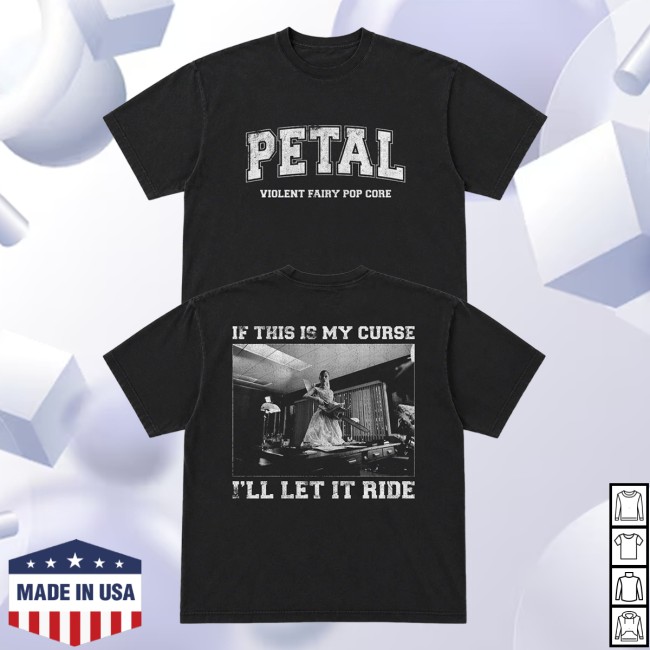 Ariana Grande Merch Store Petal Core Shirt (Black) 6 Ariana Grande Merch Store Petal Core Shirt (Black)