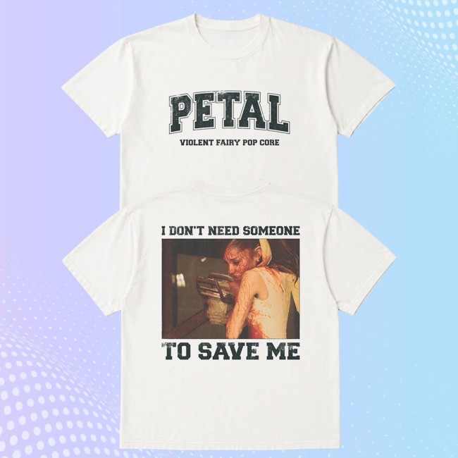 Ariana Grande Merch Store Petal Core Shirt (White) 6 Ariana Grande Merch Store Petal Core Shirt (White)
