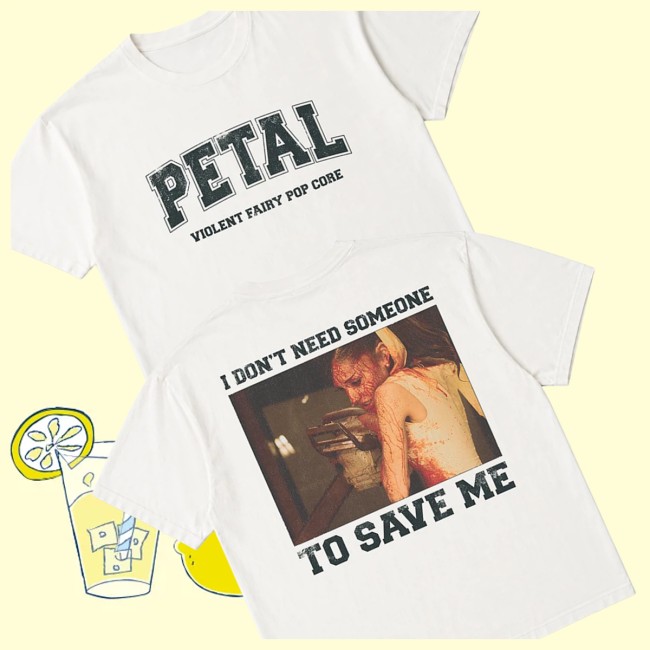 Ariana Grande Merch Store Petal Core Shirt (White) 7 Ariana Grande Merch Store Petal Core Shirt (White)