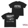 Ariana Grande Merch Store Petal Core T-Shirt (Black)