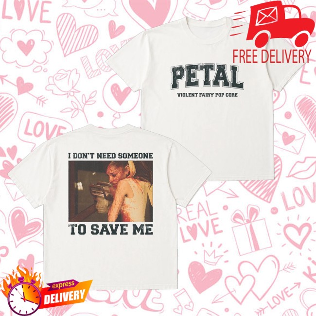Ariana Grande Merch Store Petal Core T-Shirt (White) 5 Ariana Grande Merch Store Petal Core T-Shirt (White)