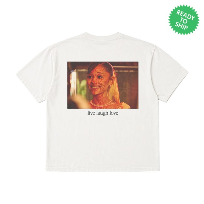 Ariana Grande Merch Store Petal Live Laugh Love Shirt 4 Ariana Grande Merch Store Petal Live Laugh Love Shirt