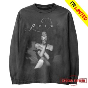Ariana Grande Merch Store Petal Script Longsleeve