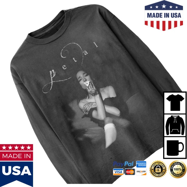 Ariana Grande Merch Store Petal Script Longsleeve 3 Ariana Grande Merch Store Petal Script Longsleeve