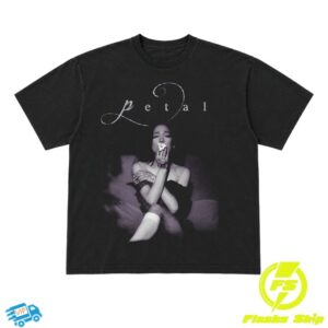 Ariana Grande Merch Store Petal Script Shirt