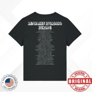 Benjamin Ingrosso Merch Store Better Days Black Car Tour Tee