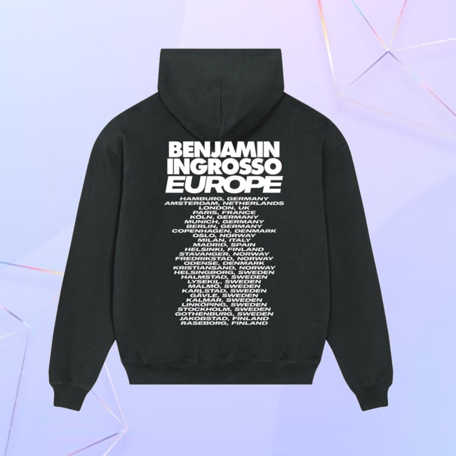 Benjamin Ingrosso Merch Store Dirty Little Secret Tour Hoody 4 Benjamin Ingrosso Merch Store Dirty Little Secret Tour Hoody