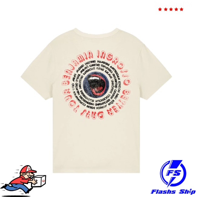 Benjamin Ingrosso Merch Store Honey Boy Europe Sweden Tour Natural Shirt 3 Benjamin Ingrosso Merch Store Honey Boy Europe Sweden Tour Natural Shirt