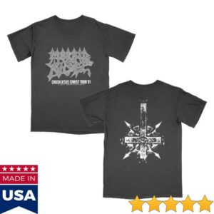 Beyond Human Merch Store Crush Christ Tee Leftovers