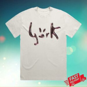 Bjork Merch Store Bubble Logo T-Shirt (White)