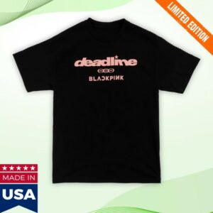 Blackpink Store Merch Blackpink Continent Logo Tee Black