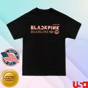 Blackpink Store Merch Blackpink World Tour Tee Black