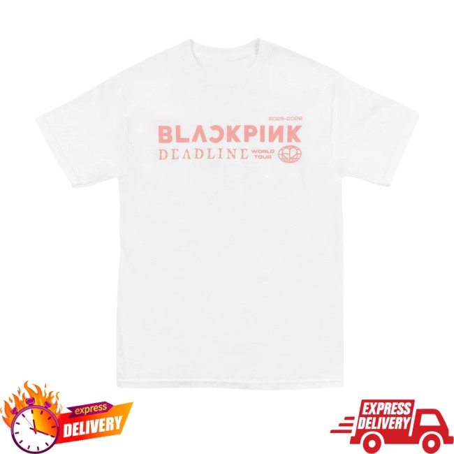 Blackpink Store Merch Blackpink World Tour Tee White 3 Blackpink Store Merch Blackpink World Tour Tee White