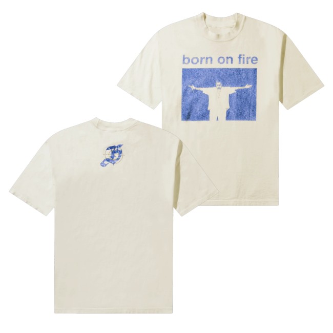 Born On Fire Merch Store Blessd X Born On Fire Tee Ivory Blue 5 Born On Fire Merch Store Blessd X Born On Fire Tee Ivory Blue