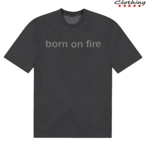Born On Fire Merch Store Core Born On Fire Tee Black