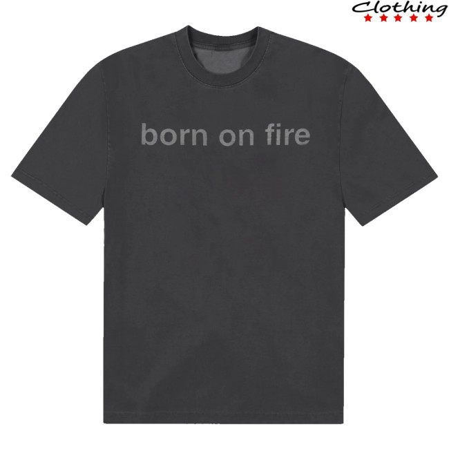 Born On Fire Merch Store Core Born On Fire Tee Black 3 Born On Fire Merch Store Core Born On Fire Tee Black