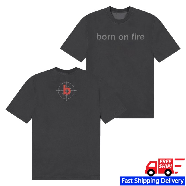 Born On Fire Merch Store Core Born On Fire Tee Black 4 Born On Fire Merch Store Core Born On Fire Tee Black