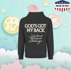 Brandon Lake Merch Store God's Got My Back Hoodie Black