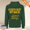Brandon Lake Merch Store God's Got My Back Hoodie Forest Green