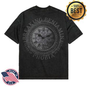 Breaking Benjamin Merch Store 20 Years Of Phobia Shirt