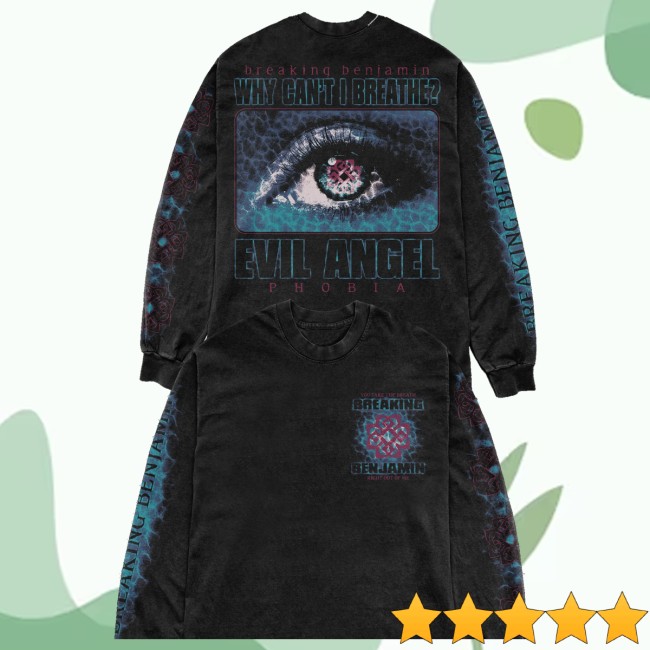 Breaking Benjamin Merch Store Evil Angel Long Sleeve 5 Breaking Benjamin Merch Store Evil Angel Long Sleeve