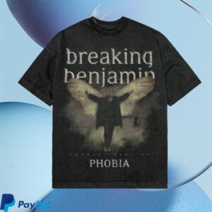 Breaking Benjamin Merch Store Phobia Album Shirt