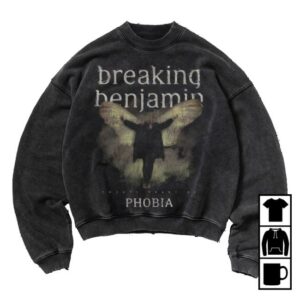 Breaking Benjamin Merch Store Phobia Album Crewneck