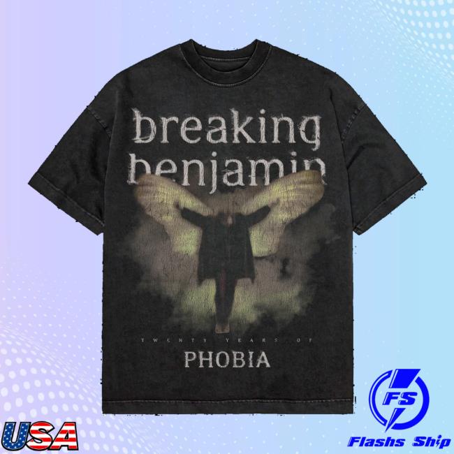 Breaking Benjamin Merch Store Phobia Album Tee 2 Breaking Benjamin Merch Store Shop Phobia Album Tee