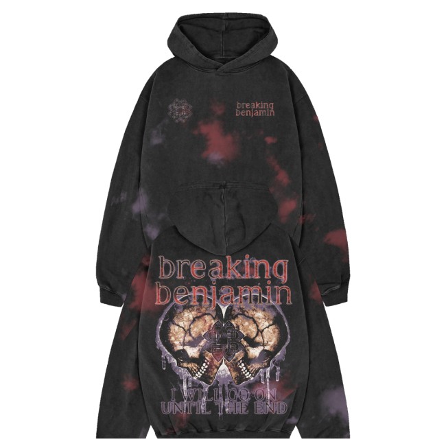 Breaking Benjamin Merch Store Until The End Dyed Hoodie 5 Breaking Benjamin Merch Store Until The End Dyed Hoodie
