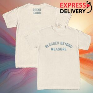 Brent Cobb Merch Store Blessed Beyond Measure Tee