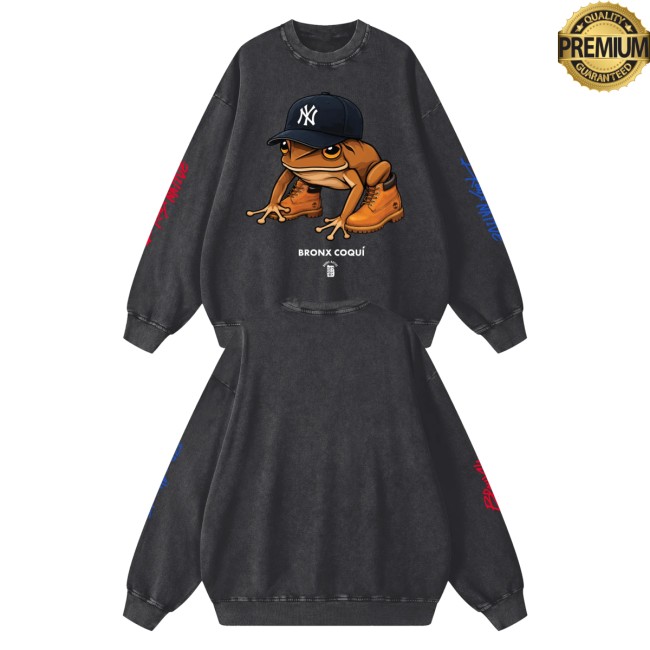 Bronx Native Shop Merch Bronx Coqui Pr Edition Snow Washed Oversized Sweatshirt 5 Bronx Native Shop Merch Bronx Coqui Pr Edition Snow Washed Oversized Sweatshirt