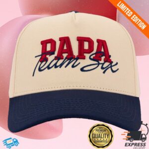 Bwtb Merch Store Papa Team 6 Hat