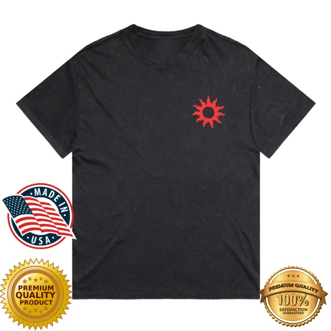 Calvin Harris Store Merch Belfast Vital Stone Wash Black Sun Flame Shirt 4 Calvin Harris Store Merch Belfast Vital Stone Wash Black Sun Flame Shirt
