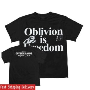 Charlixcx Merch Store Oblivion Is Freedom Outside Lands Tee