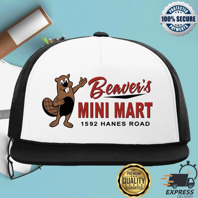 Cincy Shirts Merch Shop Beaver's Mini Mart Trucker Hat 2 Cincy Shirts Merch Shop Beaver's Mini Mart Trucker Hat