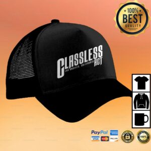 Classless Act Store Merch Logo Trucker Hat (Black)