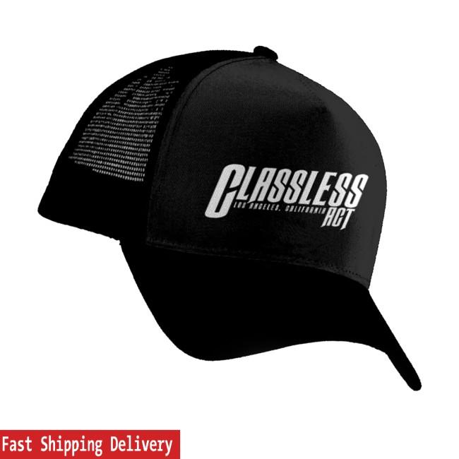 Classless Act Store Merch Logo Trucker Hat (Black) 3 Classless Act Store Merch Logo Trucker Hat (Black)