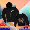 Classless Act Store Merch Vintage Eagle Zip Up Hoodie (Black) 1 Classless Act Store Merch Vintage Eagle Zip Up Hoodie (Black)