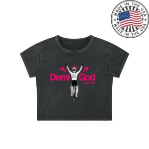 Couch View Merch Store Demi God Crop Top
