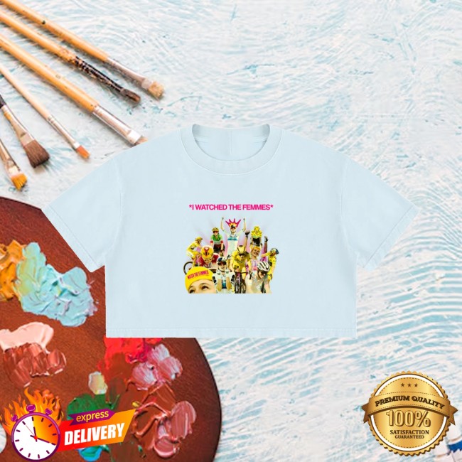 Couch View Merch Store Watched The Femmes Crop Tee 3 Couch View Merch Store Watched The Femmes Crop Tee